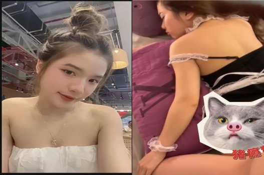 Cô hầu lặng lẽ để kiểu truyền thống tê bím