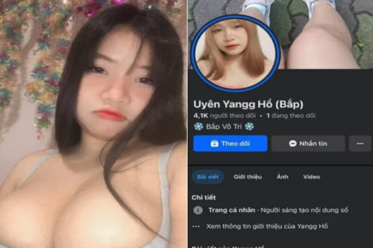Hồ Uyên Giang ngực bự khống chế con cu yếu ớt