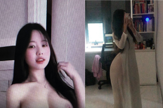 Nàng xinh xắn nhảy múa khi say đắm