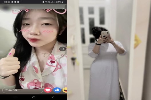 Phim nóng mới nhất nữ sinh Trần Linh áo dài trắng 18+